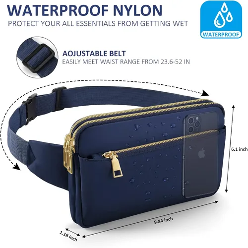 Miniatura 5 de CXWMZY Riñoneras para mujeres y hombres, niñas, niños, adolescentes, a la moda, bolsa de cintura de moda, linda riñonera casual para Disney, viajes