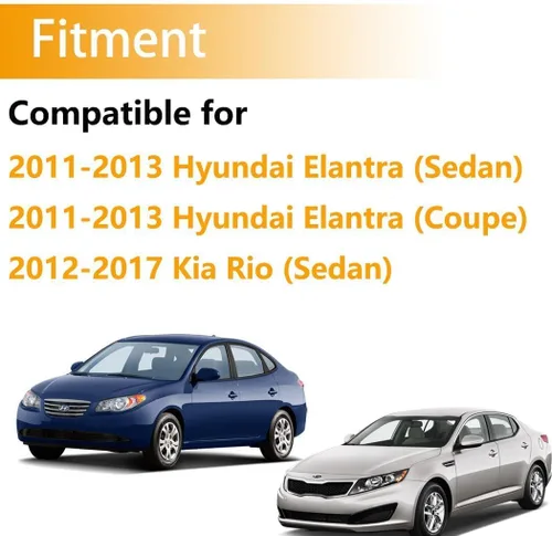 Miniatura 2 de Cheriezing Sensor del sistema de monitoreo de presión de neumáticos (TPMS) preprogramado compatible con modelos seleccionados de Hyundai Kia