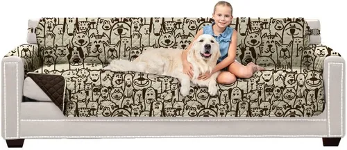 Miniatura 34 de Sofa Shield - Funda para sillón reclinable con correa patentada, protector de cojín, funda reversible diseñada en EE. UU. resistente a manchas