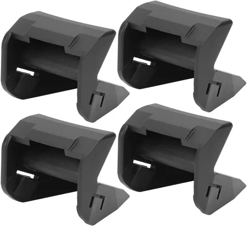 Miniatura 5 de Akozon Protector de llanta para cambiador de neumáticos, 4 unidades, protectores universales de mandíbula, cubiertas protectoras negras