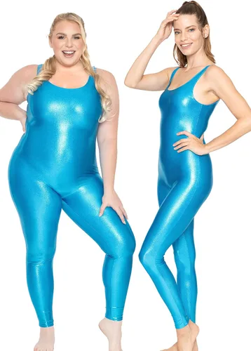 Miniatura 2 de Stretch is Comfort Disfraz de muñeca Unitard de algodón y Mystique Tank para mujer