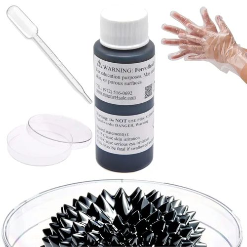 Miniatura 6 de Ferrofluido magnético CMS Magnetics de 0,5 fl oz o más para proyectos de ciencia o diversión
