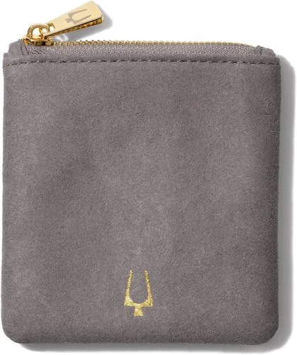 Miniatura 2 de Pulsera de cuero trenzado con estrella marina para hombre con cierre de diapasón