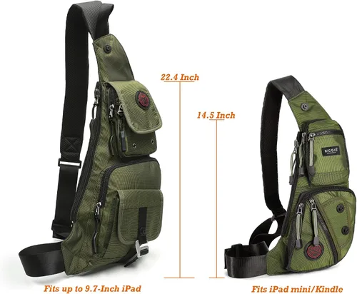 Miniatura 70 de Nicgid Sling Bag - Mochila bandolera para hombre), LYSB01NH075BJ-SPRTSEQIP