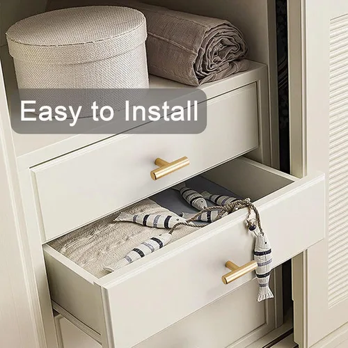 Miniatura 2 de Paquete de 24 pomos para gabinete, tiradores de gabinete con barra en T, manijas modernas para cajones de cocina, accesorios de gabinete