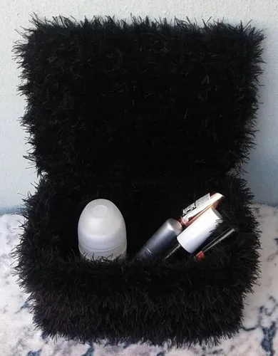 Miniatura 5 de Hilo de Pelo de Pestañas de Diversión de Lana de Felpa Premium 100% Poliéster 164 Yardas (150 Mt), 3.53 Oz (100 Gr) Hilo de Crochet Colorido DIY