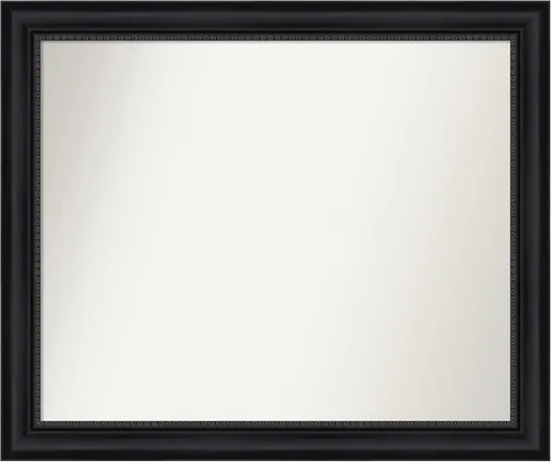 Miniatura 320 de Amanti Art Espejo personalizado, espejo de baño negro Astor, espejo de pared o espejo de tocador de baño sobre el fregadero (25 x 25 pulgadas)