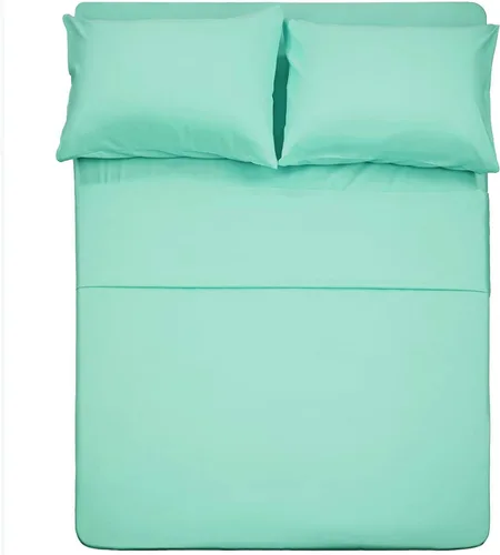 Miniatura 27 de Best Season - Juego de sábanas de cama individual de microfibra cepillada de 1800 hilos, 3 piezas (lavanda) 1 sábana encimera, 1 sábana bajera y 1