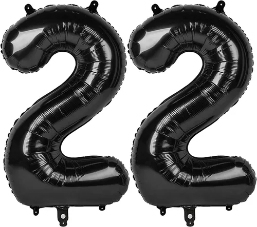 Miniatura 418 de Globo de cumpleaños número 4 dorado de 40 pulgadas, globos gigantes del número cuatro 14 24 34 40 44 2024, globos grandes de lámina de mylar para Oro