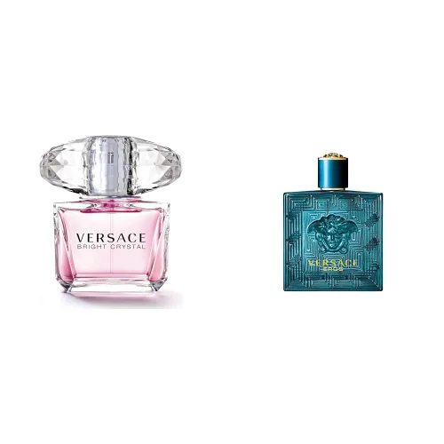 Miniatura 5 de Versace Bright Crystal by Versace - Eau de Toilette en espray para mujer, 6.7 onzas