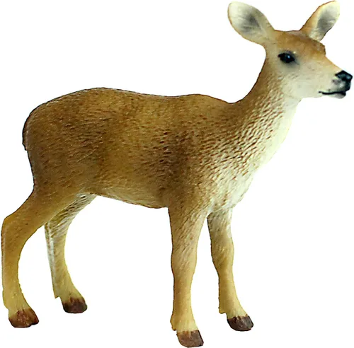 Miniatura 25 de FUNSHOWCASE Figura de juguete de búfalo de animales de la selva africana, figura de plástico realista, altura de 2.6 pulgadas