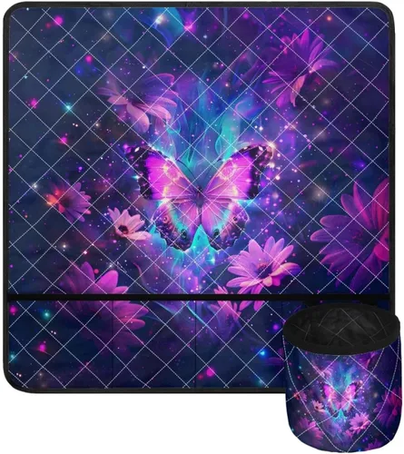 Miniatura 27 de Alfombrilla para máquina de coser con estampado de manzanas rojas para mesa con bolsillos, resistente al polvo, compatible con máquina de coser