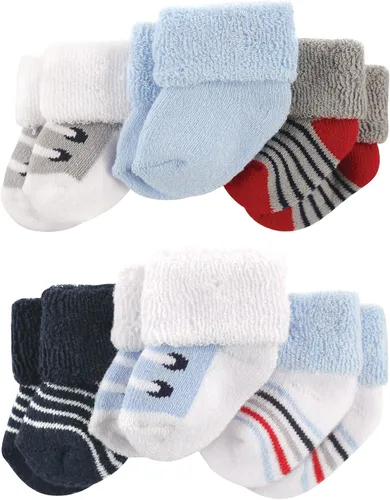 Miniatura 21 de Luvable Friends Conjunto de calcetines unisex para bebé recién nacido y bebé