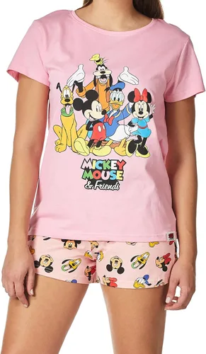 Miniatura 3 de Disney Pijama de Mickey Mouse y Friends para mujer, Rosado