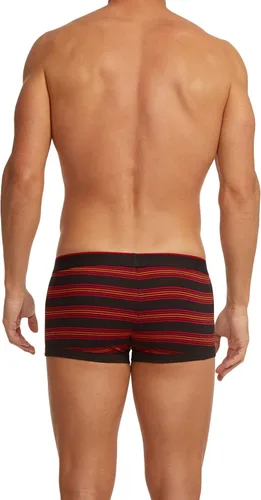 Miniatura 4 de Papi Elegante traje de baño brasileño sólido y estampado para hombre (paquete de 3 ropa interior para hombre)