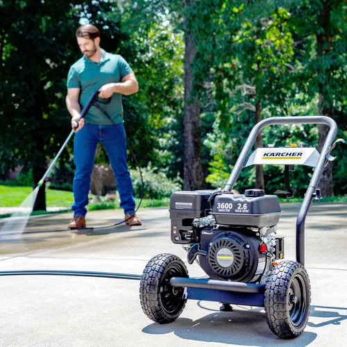 Miniatura 6 de Kärcher G 3600 P Lavadora a presión de gas 3600 PSI, 2,6 GPM, bomba triplex/cigüeñal, máxima potencia para tus desafíos de limpieza más difíciles
