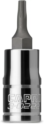 Miniatura 14 de Capri Tools T6 Star Bit Socket, unidad de 1/4 pulgadas