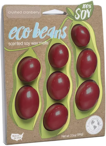 Miniatura 9 de Eco Candle Co. Eco Beans Wax Melts - Paquete de 2 unidades, ámbar vintage, 3.5 onzas, aromas de resina de madera, nuez moscada, canela y vainilla