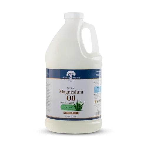 Miniatura 14 de Health & Wisdom Aceite de magnesio puro, alivio tópico muscular y articular, magnesio natural y puro grado USP extra fuerte – absorción mejorada