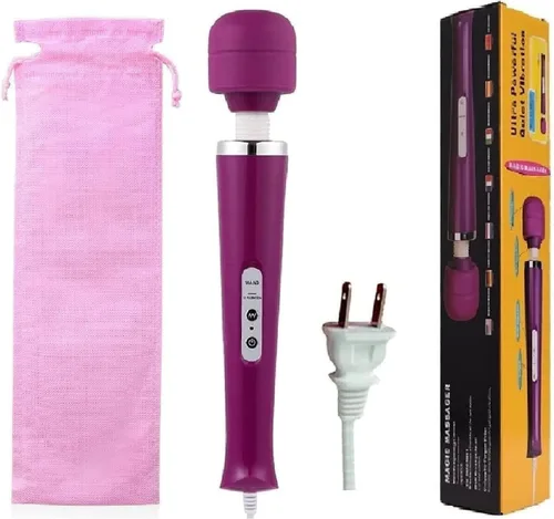 Miniatura 11 de Masajeador vibratorio eléctrico de mano para mujer, para recuperación deportiva, dolor ACH, hombro, cuello, piernas, mano, masajeador de pies