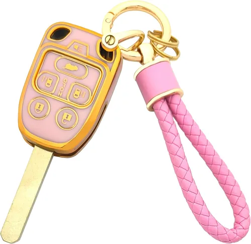 Miniatura 25 de Funda para Llavero Portallaves Estuche Soporte para Llaves Carcasa Protectora de TPU Suave Protector Accesorios para Automóvil