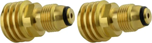 Miniatura 5 de Onlyfire Adaptadores de tanque de propano de ajuste universal: convierte la válvula de servicio POL del tanque LP en salida QCC1 (tipo 1)
