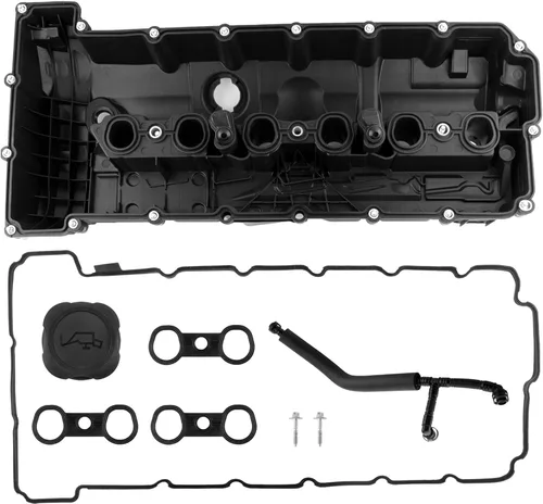 Miniatura 2 de 11127582245 Tapa de válvula de motor con junta para BMW E60 E70 E82 E83 E84 E89 E90 E92 128i 2008-2013 323i 2006-2011 328i 2007-2013 528i 2 08-2011