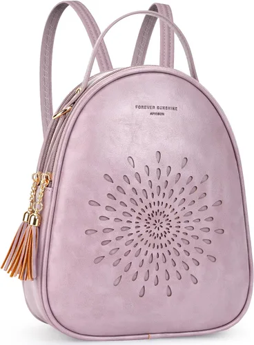 Miniatura 7 de T1953 Mochila para mujer, de piel sintética, para regalo para niñas y mujeres