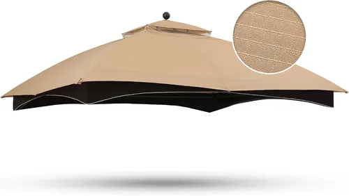 Miniatura 12 de ABCCANOPY - Paredes de red de repuesto para cenador de 10' x 12' en gris