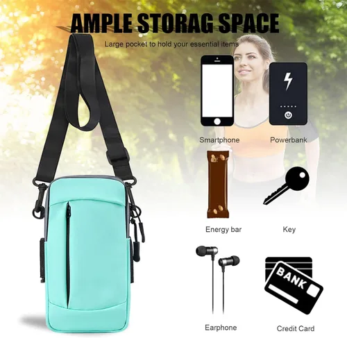Miniatura 4 de Soporte para teléfono celular para correr, bolso cruzado para mujeres, hombres, niños, iPhone 11, 12, 13, 14, 15, 16e, 16, 17, Pro, Max, XS, Xr, X
