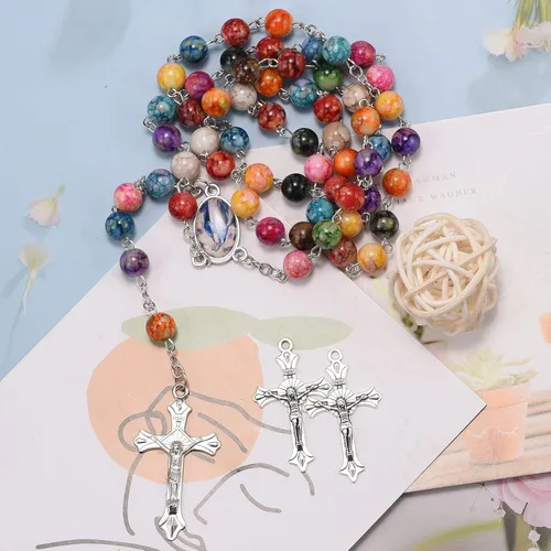 Miniatura 8 de Weyuley 100pcs plata antigua plata plateado cruz encantos colgante DIY pulseras collar joyería fabricación artesanía al por mayor 1.457 inx0.827 in