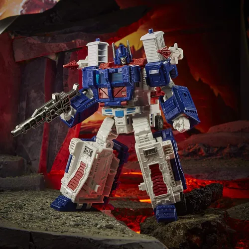 Miniatura 4 de Transformers Toys Generations War for Cybertron: Kingdom Leader WFC-K20 Ultra Magnus Figura de acción – Niños a partir de 8 años, 7.5 pulgadas
