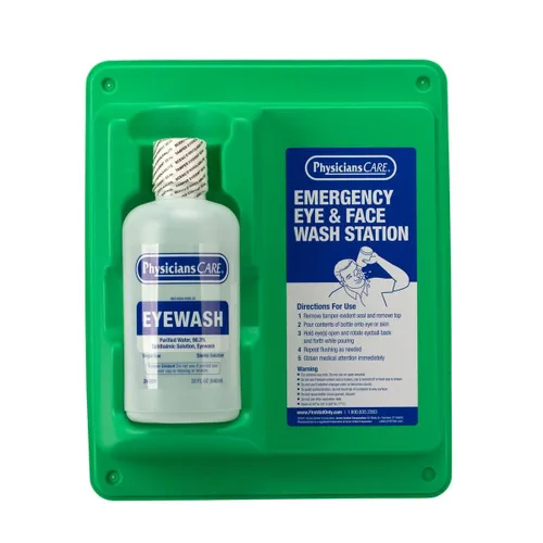 PhysiciansCare 24–202 base de 11 3/4 pulgadas (largo) x 4 pulgadas (ancho) x 13 3/4 pulgadas (alto) para montar en la pared con una única botella de