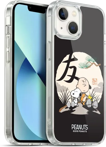 Miniatura 502 de Carcasa de gel para iPhone 7 Plus/iPhone 8 Plus, diseño de Snoopy Oriental de Peanuts, Badges