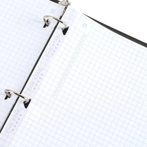 Miniatura 5 de Five Star Papel de hojas sueltas + aplicación de estudio, paquete de 3, papel para cuaderno, papel gráfico, papel de relleno reforzado, combate
