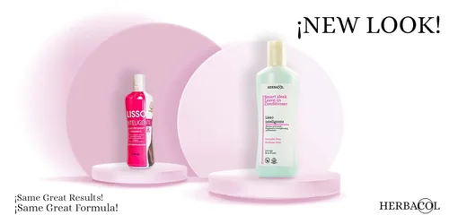 Miniatura 2 de Herbacol Lisso Inteligente Crema sin enjuague Tratamiento de queratina natural Anti-Frizz 8.1 onzas líquidas
