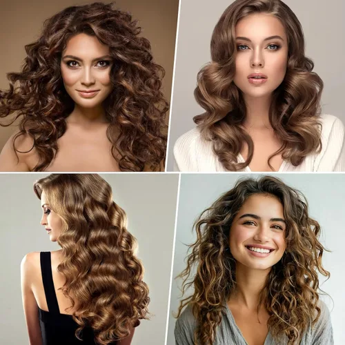 Miniatura 6 de BESSEEK - Juego de rodillos de cabello de 4 tamaños para mujeres - 50 piezas, rodillos rizadores con pinzas, rodillos de cabello de autoagarre