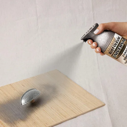 Miniatura 6 de Rust-Oleum 271481 Pintura en aerosol martillada forjada universal para todas las superficies, 12 onzas, peltre antiguo (paquete de 2)