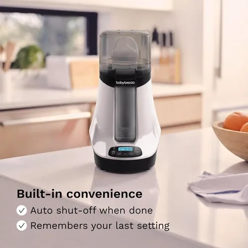 Miniatura 8 de Baby Brezza Calentador inteligente de biberones, calentador de leche materna + descongelador, aplicación gratuita, diferentes temperaturas