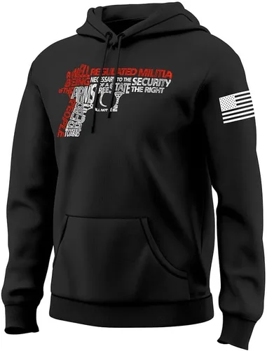 Miniatura 3 de Fantastic Tees 2nd Amendment Rights to Bear Arms Military Men's Apparel