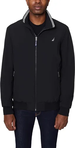 Miniatura 3 de Nautica - Chaqueta bomber ligera para hombre – Resistente al viento y al agua, tallas regulares, grandes y altas