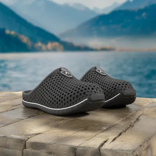 Miniatura 3 de Amoji Zuecos de jardín unisex, sandalias, pantuflas AM1702