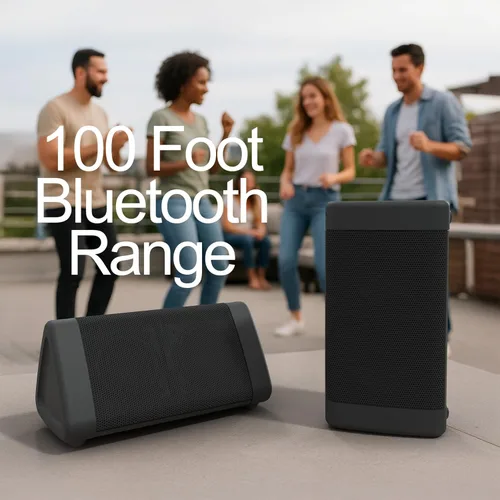 Miniatura 3 de Bocina de siguiente generación inalámbrica ultraportátil Bluetooth Angle 3 OontZ de Cambridge Soundworks: volumen más alto de 10 W+, más bajos