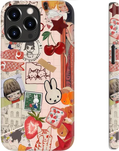 Miniatura 10 de bemal Funda para iPhone 12 Mini, estética, vintage, floreciente, peonía, concha, femenina, compatible con MagSafe, moderna, única, moderna, moderna