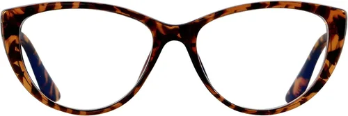 Miniatura 13 de ANDWOOD Gafas de bloqueo de luz azul para mujer, bloqueo de luz azul, para computadora, ojo de gato, transparente, montura AR003 Cateye Crystal