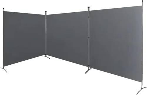 Miniatura 12 de Steel-AID - Divisor de privacidad de un solo panel – Pantalla de privacidad plegable para oficina, aula, dormitorio, habitación de los niños