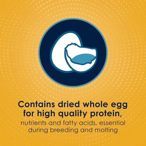 Miniatura 4 de Kaytee Forti-Diet Pro Health Egg-Cite Nourish+Protect para periquitos, apoya la reproducción y la muda, nutrición respaldada por la ciencia, salud