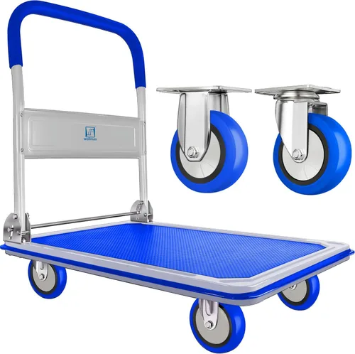 Miniatura 14 de Carro de plataforma Wellmax Azul