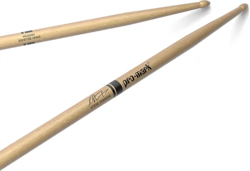 Miniatura 7 de ProMark Glenn Kotche Active Wave ActiveGrip - Baquetas de nogal transparente, punta de madera, un par