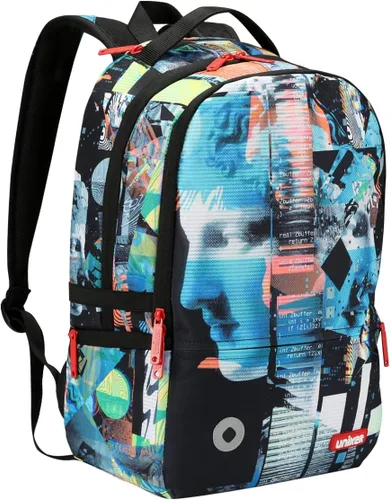 Miniatura 17 de Mochila Graffiti, mochila de diseñador para laptop para trabajo de 15.6 pulgadas, mochila resistente al agua para computadora, Anónimo, Grande